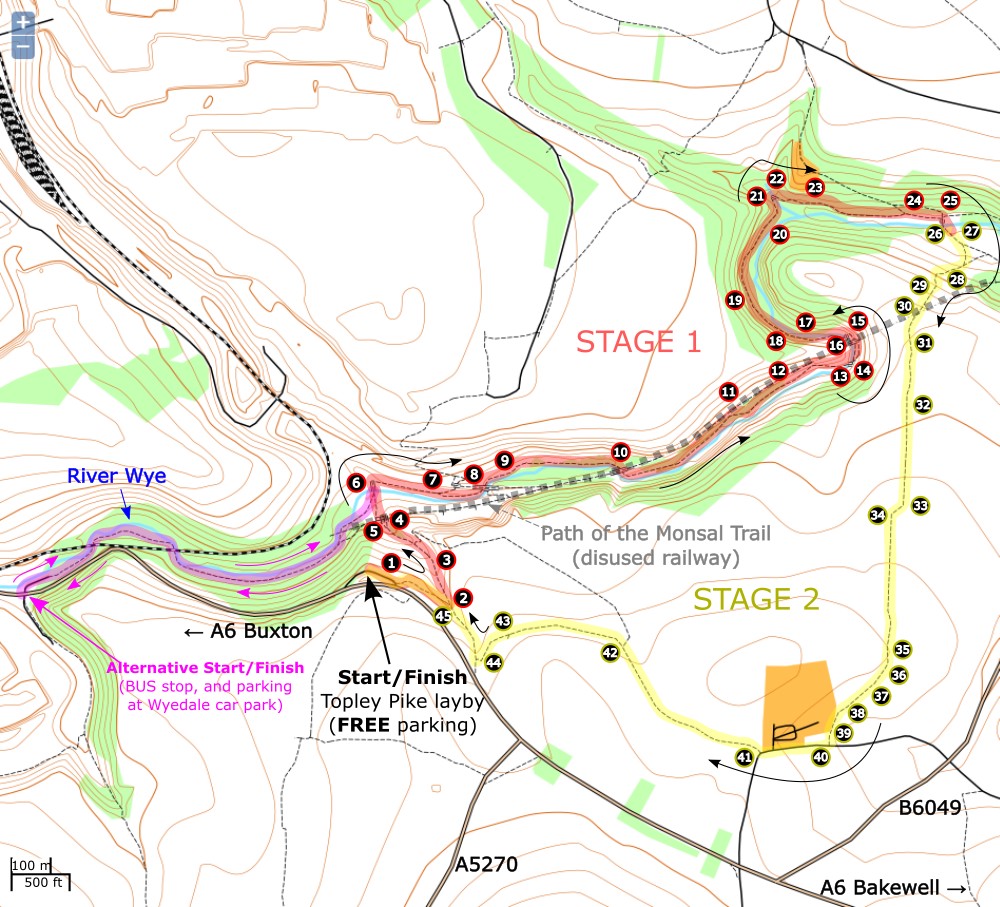Chee Dale Stepping Stones Walk 6 Km Circular Chee Dale Stepping Stones Walk 6 Km Circular